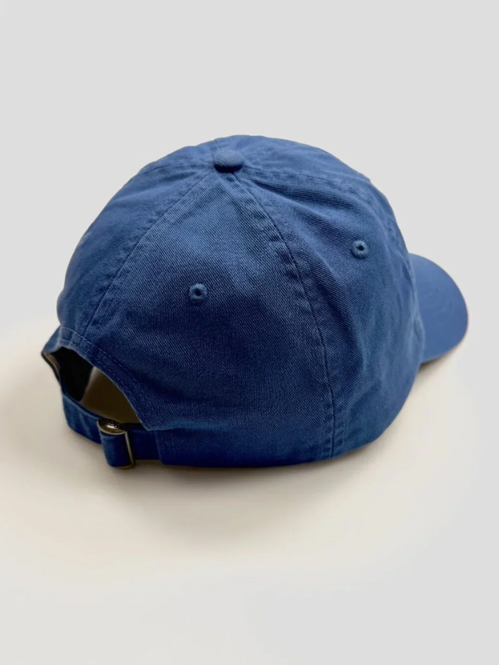 NWT POLO RALPH LAUREN EARTH BLUE SPELL OUT COTTON TWILL HAT